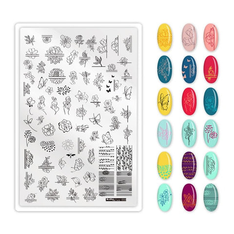 9.5X14.5cm Big Size Nail Stamping Plates