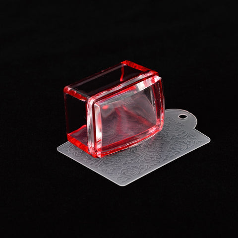 French Mold Nail Art Stamper with Cap