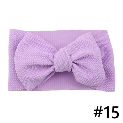 Baby Girls Big Bow Tie Hair Band