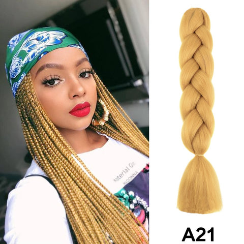 New Synthetic Jumbo Braiding Hair Extension