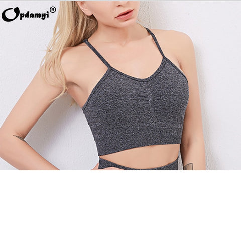Women Seamless Yoga Sports Suits