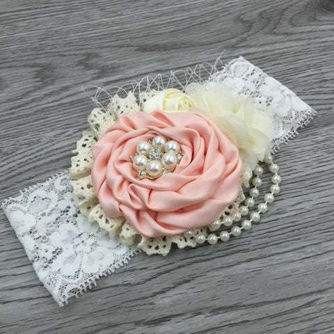 Newborn Vintage Flower Headband
