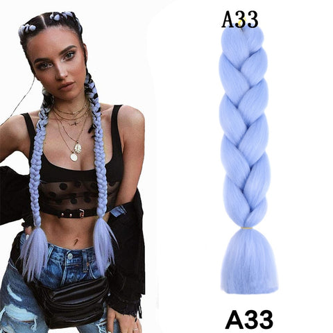 New Synthetic Jumbo Braiding Hair Extension