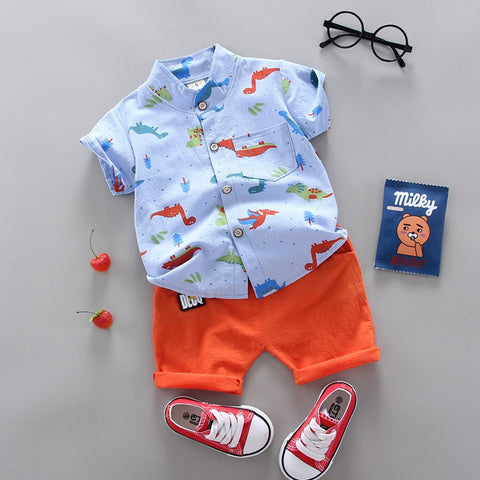Baby Alphabet Long Sleeve 2-Piece Set