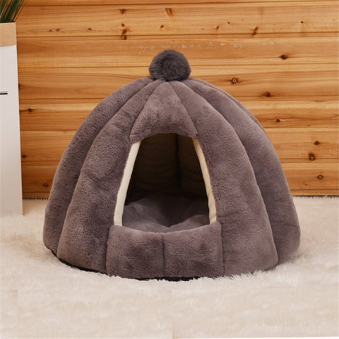 Funny Fruit Pumpkin Dog House Bed