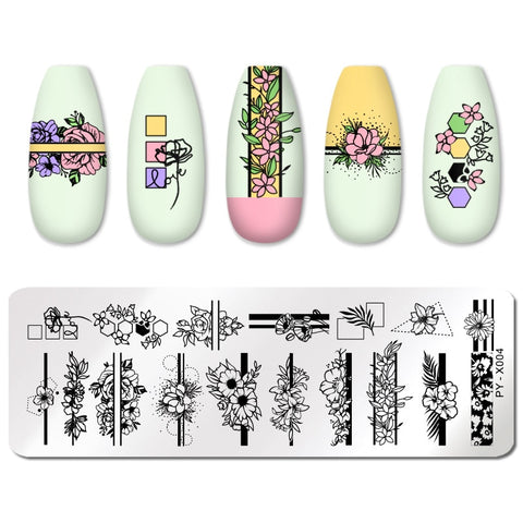12*6cm Nail Art Templates Stamping Plate