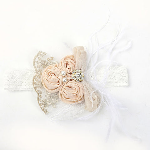 Newborn Vintage Flower Headband