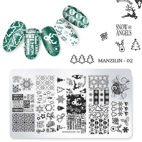 New Nail Art Templates Stamping Plate