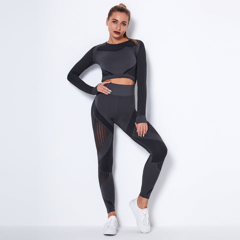 Women 2 Piece Seamless Sports Sets