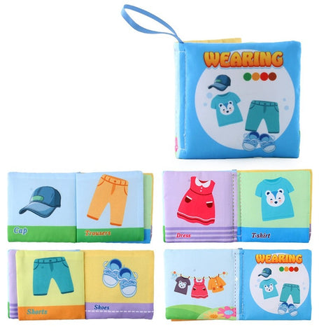 0-12Monthes Baby Cloth Book