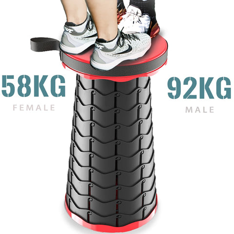 Outdoor Furniture Retractable Stool