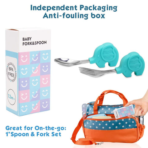 Baby Toddler Fork Spoon Set