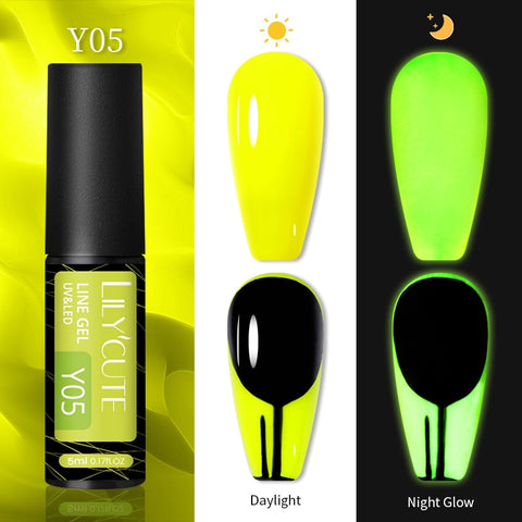 5ml Metallic Painting Liner Gel Polish