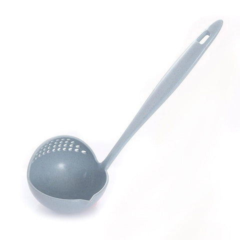 2 in 1 Long Handle Soup Spoon