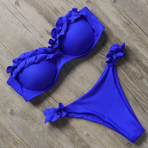 Women 2023 Leopard Brazilian Bikini Set