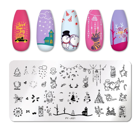 New Halloween Nail Stamping Plates