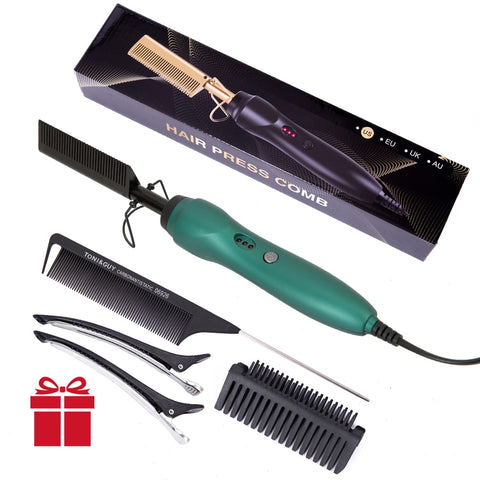 New Leeons Black Hot Comb