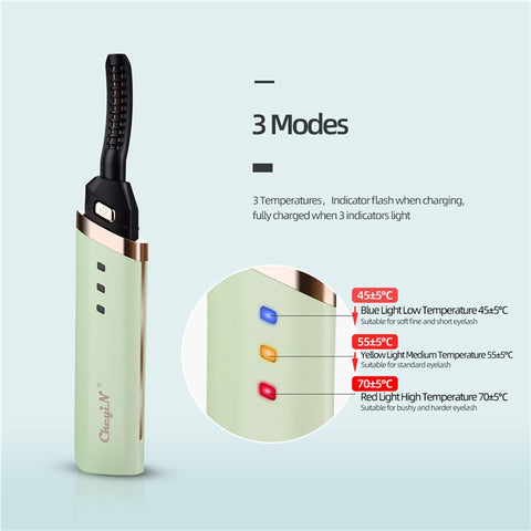 USB Rechargeable Electric Eyelash Curler