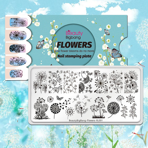 New Beauty Big Bang Animal Image Nail Art