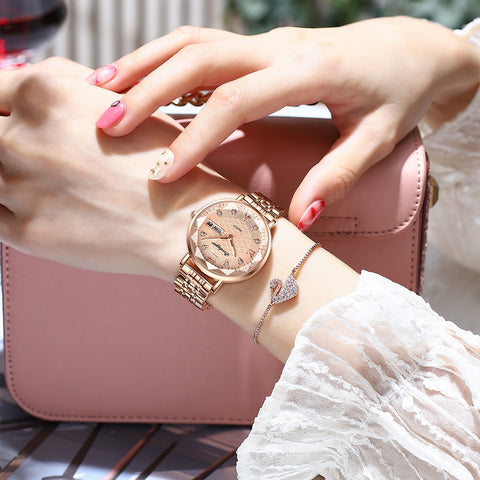 New Fashion Luxury Stainless Steel Wristwatch