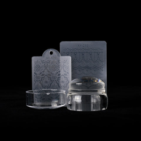 French Mold Nail Art Stamper with Cap
