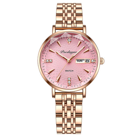 New Fashion Luxury Stainless Steel Wristwatch