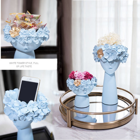 Nordic Home Decoration Resin Vase