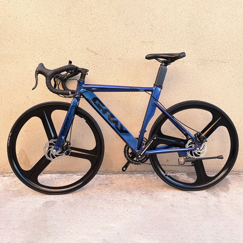 GRAY 700C Road Bike Low Wind Resistance Bicycle