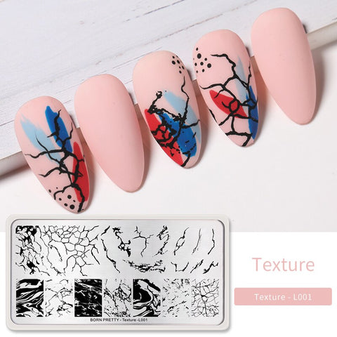 New 12*6cm Nail Art Templates