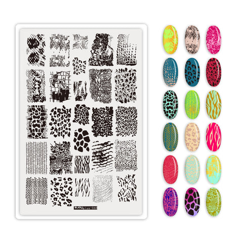 9.5X14.5cm Big Size Nail Stamping Plates