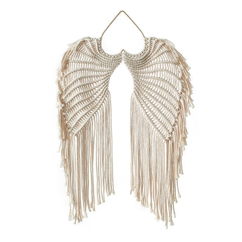 Nordic Star Moon Macrame