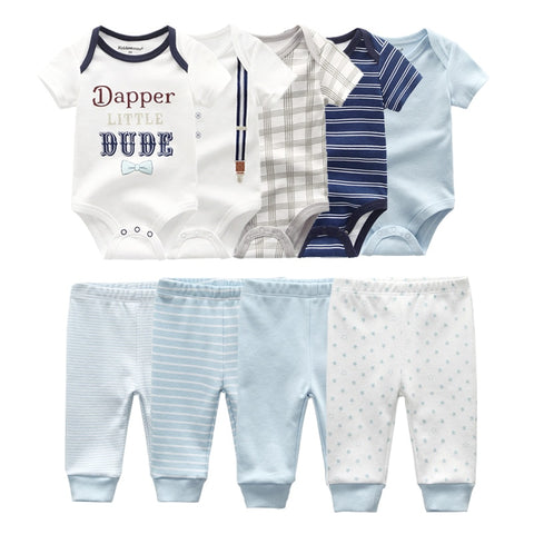 6/9/10PCS Baby Girl Clothes