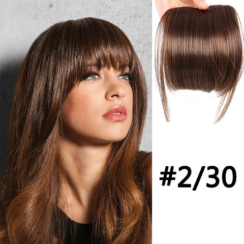 New Synthetic Fake Blunt Hair Bangs