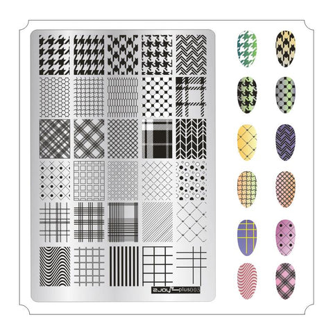 9.5X14.5cm Big Size Nail Stamping Plates
