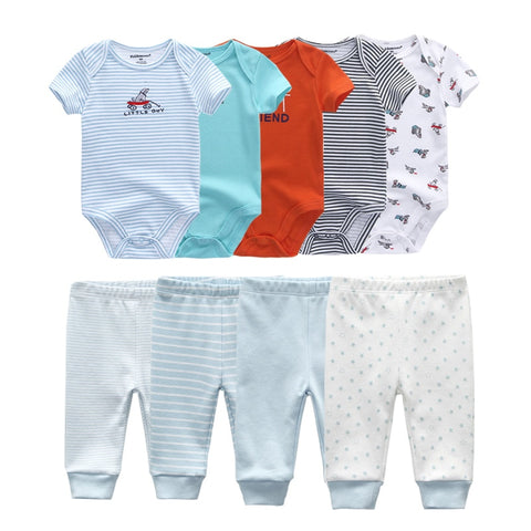 6/9/10PCS Baby Girl Clothes