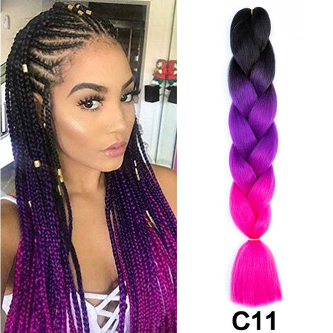 New Synthetic Jumbo Braiding Hair Extension