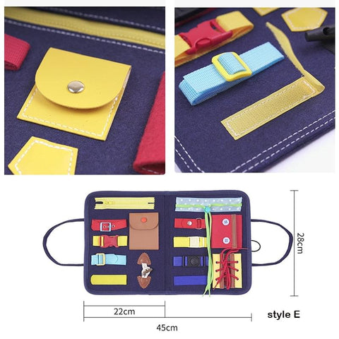 Baby Busy Board Montessori Toys