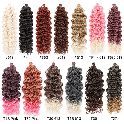 New Ocean Wave Crochet Braid Hair