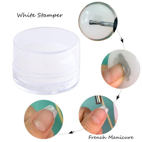 French Mold Nail Art Stamper with Cap