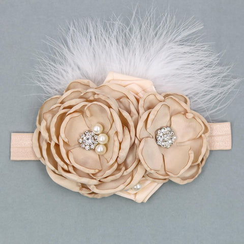 Newborn Vintage Flower Headband