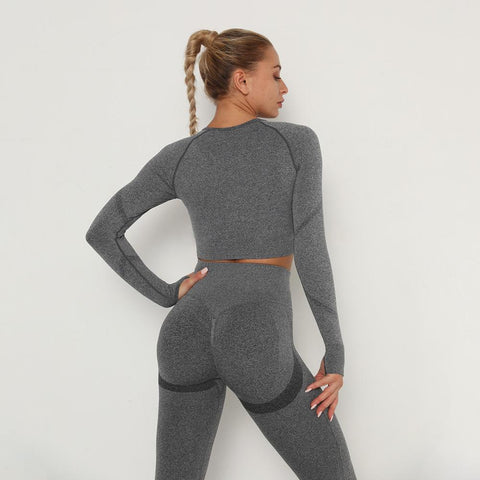 Women Seamless Yoga Fitness Workout Clothes