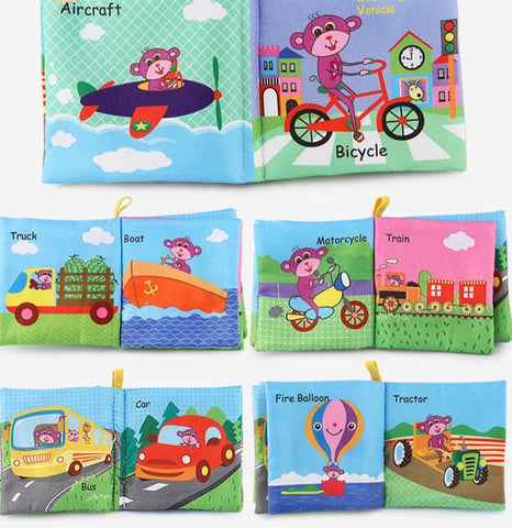 0-12Monthes Baby Cloth Book