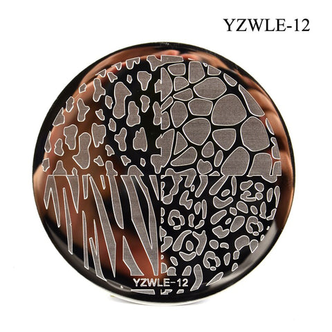 3 Sizes Flower Geometry Nail Stamping Plates
