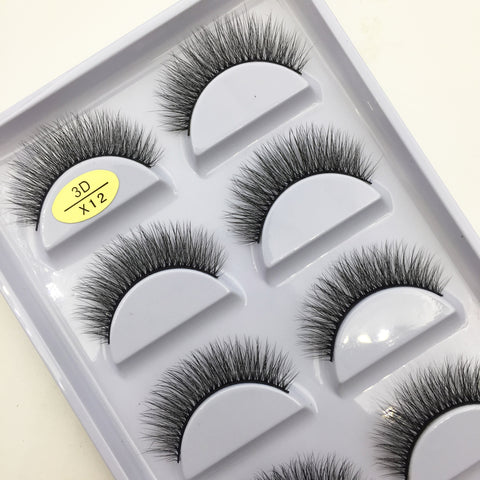 New Natural 3D Mink False Eyelashes