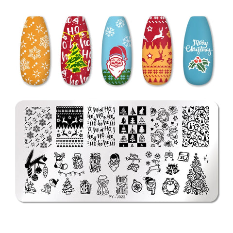 12*6cm Nail Art Templates Stamping Plate