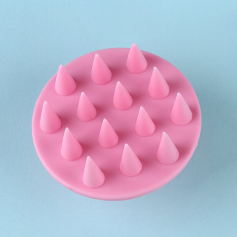 New Silicone shampoo scalp hair massager
