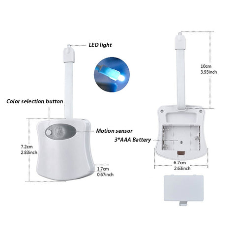 Bathroom Toilet LED Nightlight