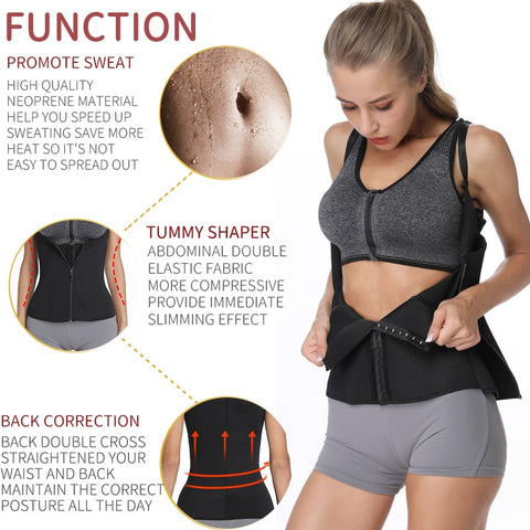 Body Shapes Neoprene Sauna Sweat Vest