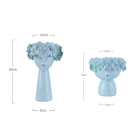 Nordic Home Decoration Resin Vase