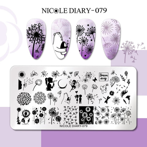 Nails Leaf Flower Manicure Decor